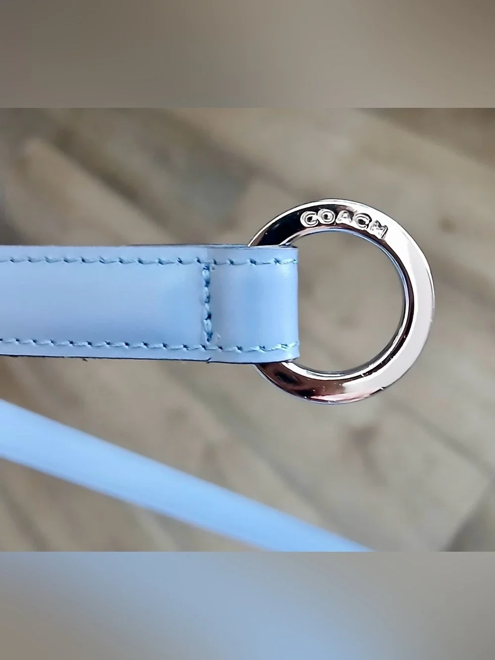NWOT Coach Leather Belt Women’s Size M